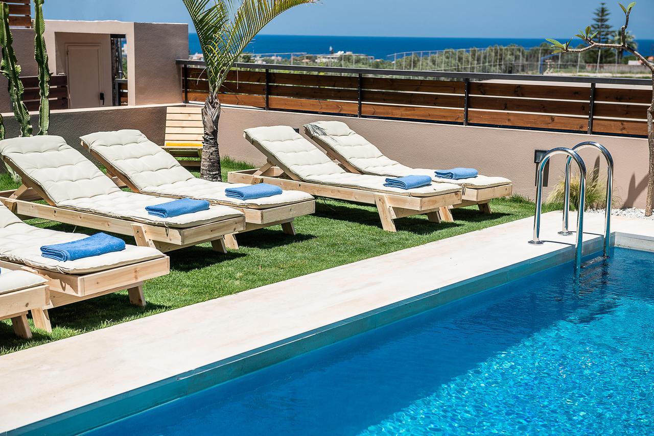 Fos Villa, A Luxe House With Private Heated Pool Galatas  Экстерьер фото