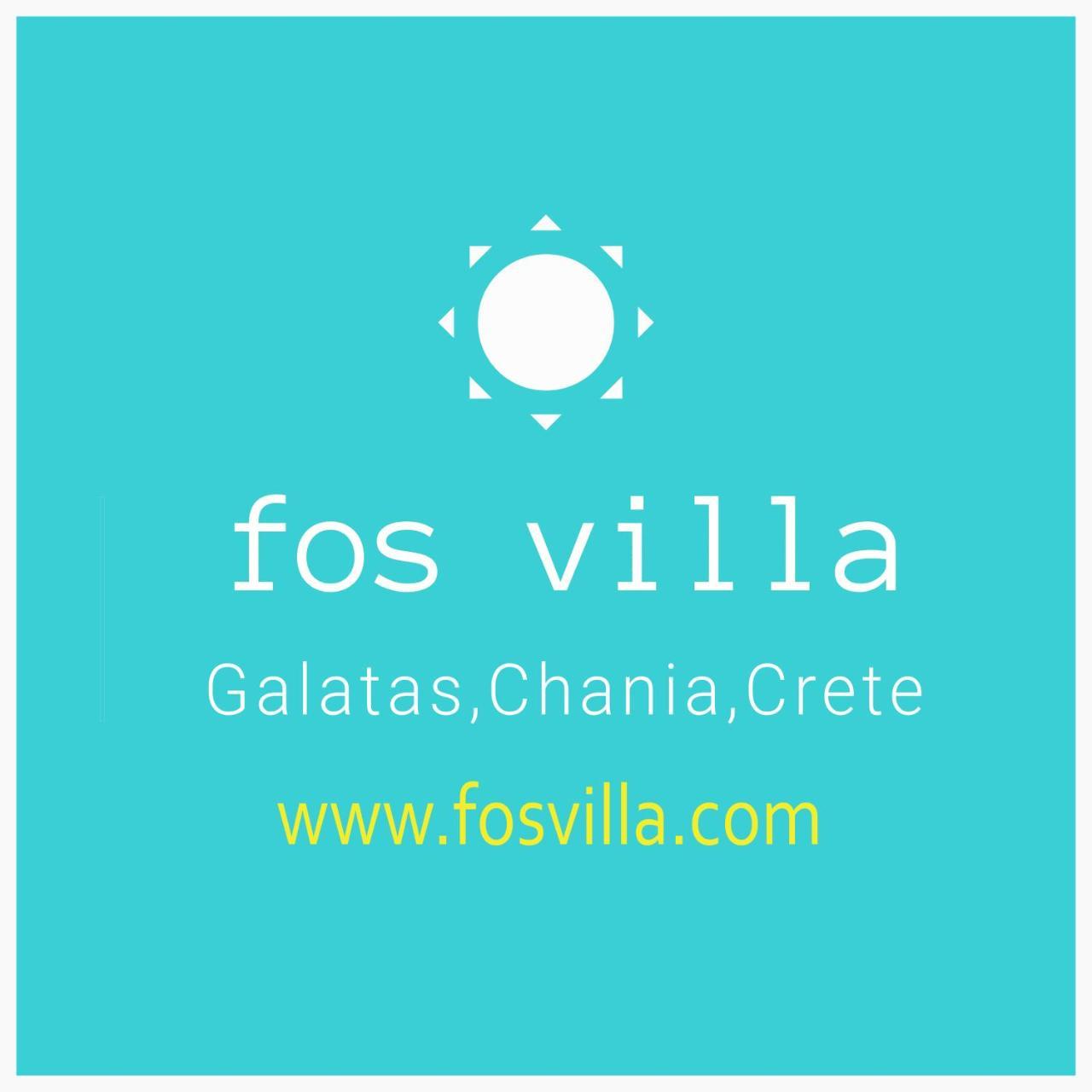 Fos Villa, A Luxe House With Private Heated Pool Galatas  Экстерьер фото