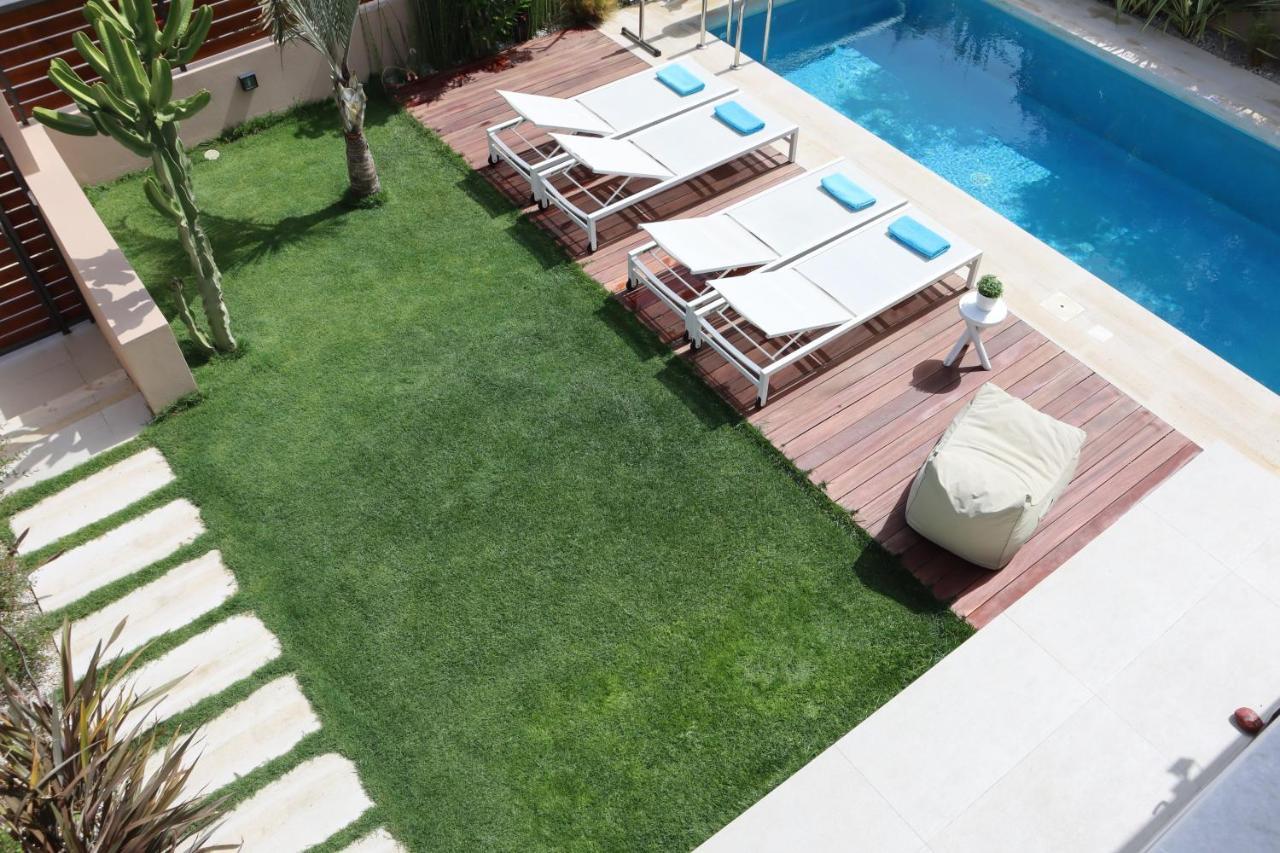 Fos Villa, A Luxe House With Private Heated Pool Galatas  Экстерьер фото